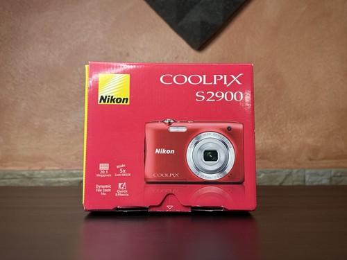 Nikon coolpix s2900 rossa - nikon,