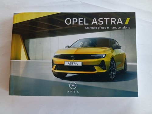 Opel astra libretto manuale - astra,
