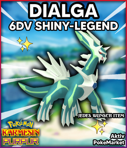 Dialga shiny 6dv - ✨,