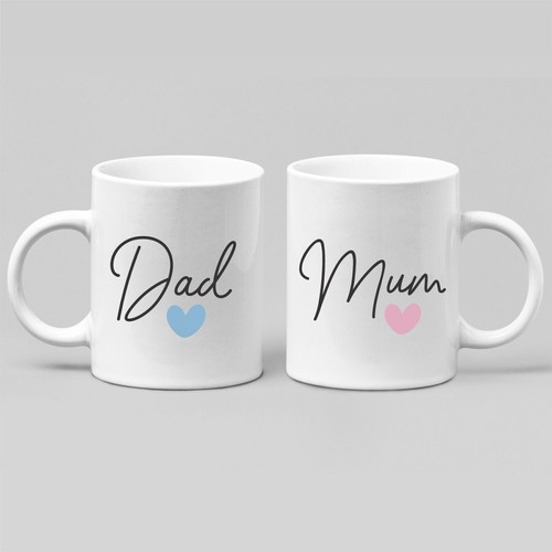 Tazza mug mamma - e, papà