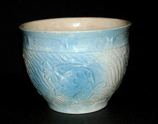 Antico gres blu bianco "FIORE