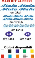adesivi Atala biciclette bici vinile prespaziati  kit 24 pz