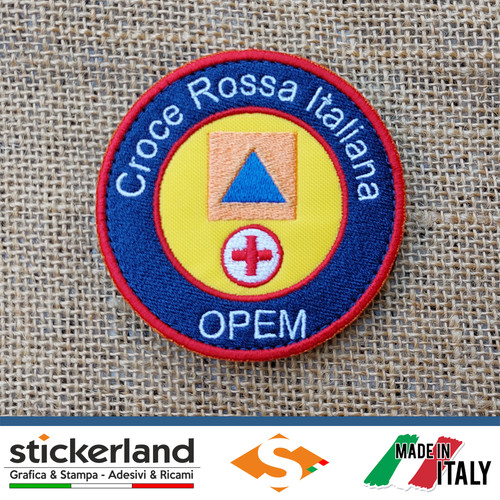 Toppa patch croce rossa - toppa,