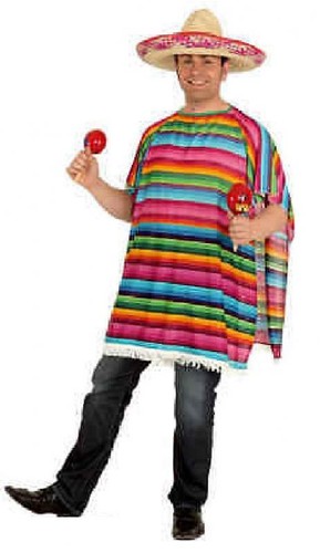 Poncho messicano mexico