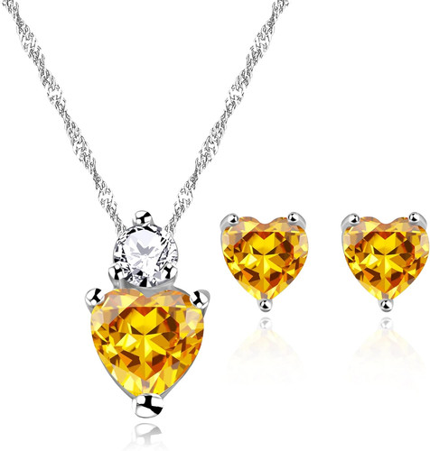 Set collana orecchini da - di,
