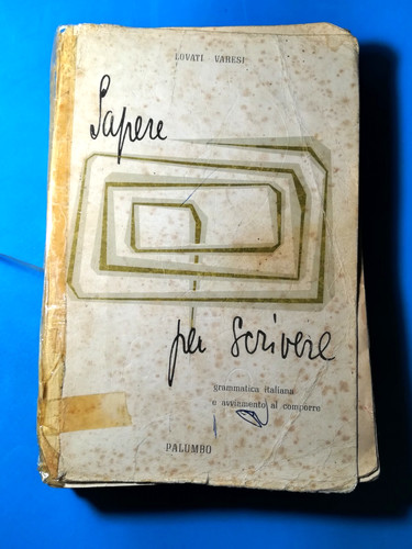 Sapere per scrivere grammatica - scrivere,