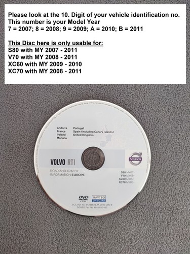Dvd navigazione volvo rti - dvd,