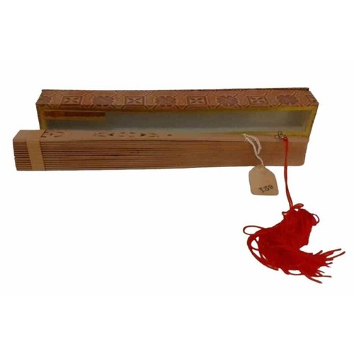 Ventaglio cinese legno di - ventaglio, in