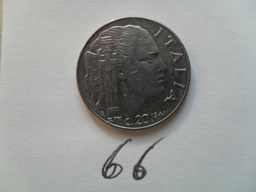 Moneta lire italiane - italiane, 20
