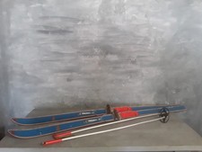 Sci Möhnberg  Vintage Con Attacchi Originali E Bastoncini