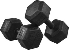 Set Di 2 Manubri Esagonale per