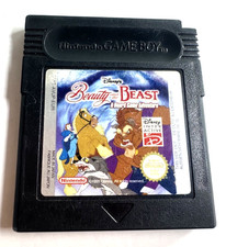 BEAUTY AND THE BEAST NINTENDO GAME BOY CARTUCCIA