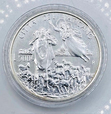 Moneta Argento Rara Vaticano