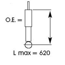 KYB Ammortizzatori Posteriore