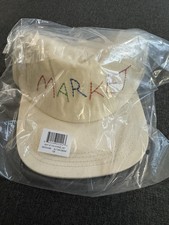 Cappello snapback panna cucito