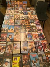 60 + JOHN WAYNE MOVIES VHS
