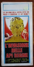 locandina originale L’INVASIONE DELLE API REGINE prima ed.1976 SANDERS