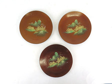 Three oriental wooden - three,