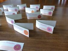 ?18 Bigliettini  rosa per Battesimo Per Femmina