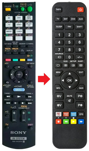 Telecomando adatto per sony - adatto,