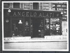ROMA  ANGELO ALATI FOTO NEGOZIO FONOGRAFI DISCHI E APPARECCHI RADIO
