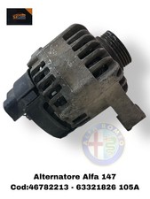 ALTERNATORE PER ALFA ROMEO 147 Serie (937_) 46782213 Benzina (05>10)