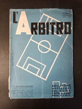 Rivista L'Arbitro Gennaio 1937