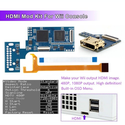 Internal wii digital hdmi mod - internal,