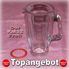 █ MARRONE KM32 🔴 OTTIMO VETRO MISCELATORE + GUARNIZIONE - Robot da cucina KM MX 32 31 3