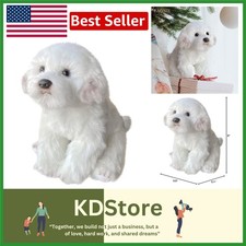 Peluche realistico maltese