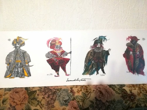 Poster stampa luzzati - stampa,