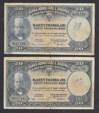 ALBANIA - UNA BANCONOTA 20