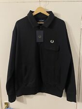 Felpa mezza zip Fred Perry