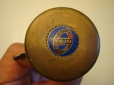 Campanello in bronzo per biciclette epoca , AURORA, smaltato