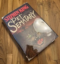 PET SEMATARY by Stephen King ⭐ Viking First Edition 1st Printing Hardcover