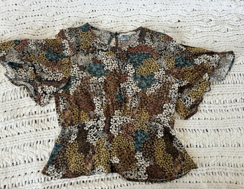 Blusa con fiori pull - and, bear