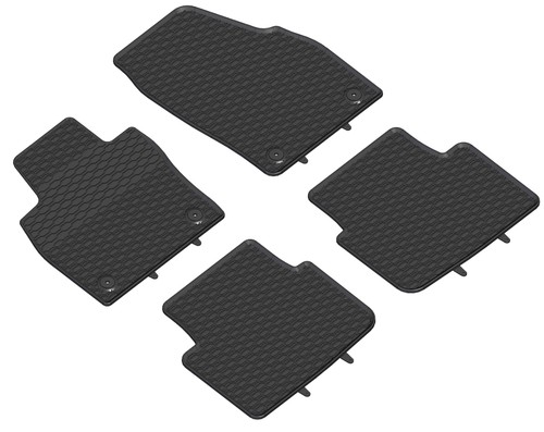 Set tappetini gomma per - tappetini,