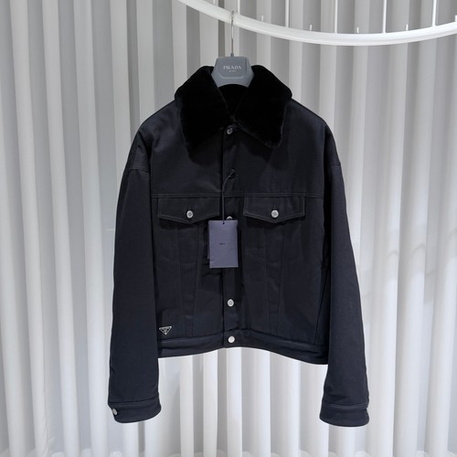 Prada denim neck - prada,