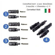 Connettori vari tipi maschio