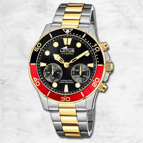 Orologio uomo lotus acciaio - uomo,