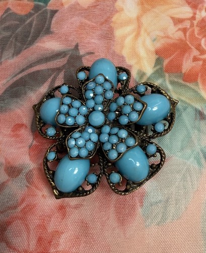 Anello vintage turchese colore - anello,