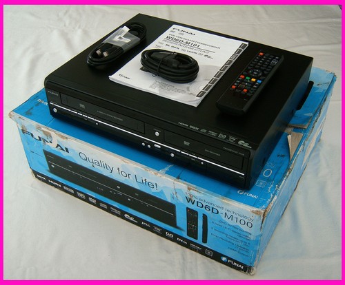Funai wd6d m100 dvd vhs - wd6d-m100, dvd/vhs