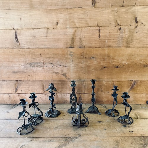 Lotto candelabri candeliere - 8,