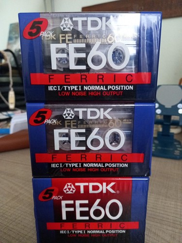 Cassette audio vergini tdk - cassette,