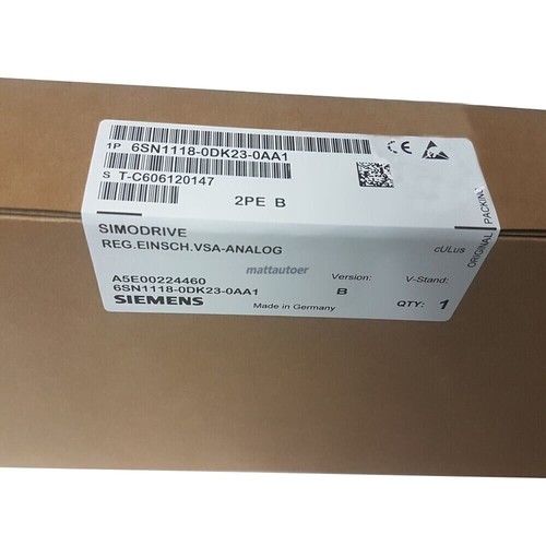6sn1118 0dk23 0aa1 nuovo - 6sn1118-0dk23-0aa1,