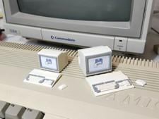 1:8 scale Commodore Amiga 500 + Monitor 1084 + Mouse Retro Computer 3D printed
