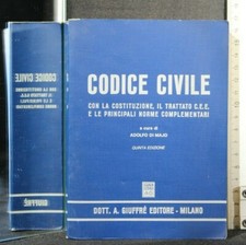 CODICE CIVILE. AA.VV. Giuffrè.