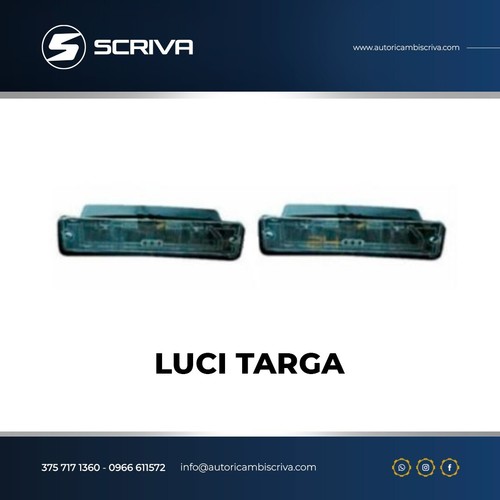 Coppia fanali posteriori luce - posteriori,