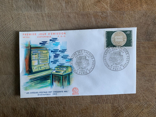 Francia 1968 fdc servizio - francia,