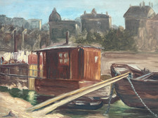 Antonin PONCHON antico dipinto